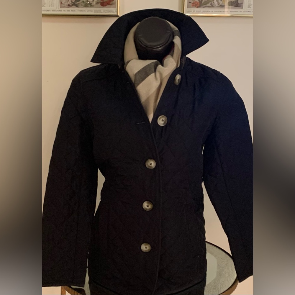 Chico’s Black Quilted Jacket